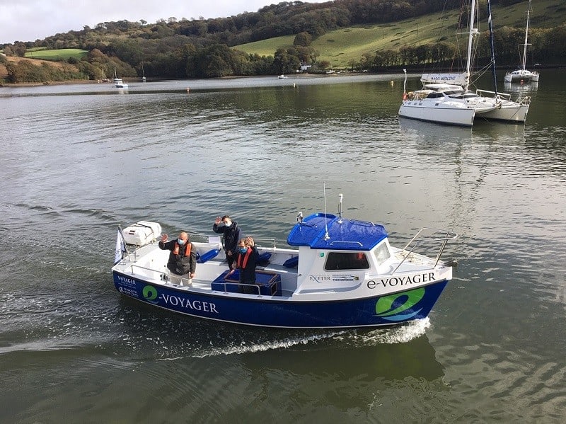 PLYMOUTH BOAT TRIPS AND VOYAGER MARINE LAUNCH UK’S FIRST SEA-GOING ELECTRIC FERRY