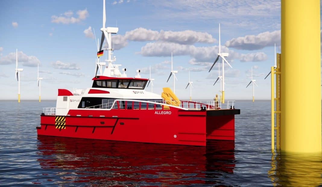 Damen contracted to deliver Germany’s first Fast Crew Supplier 2710