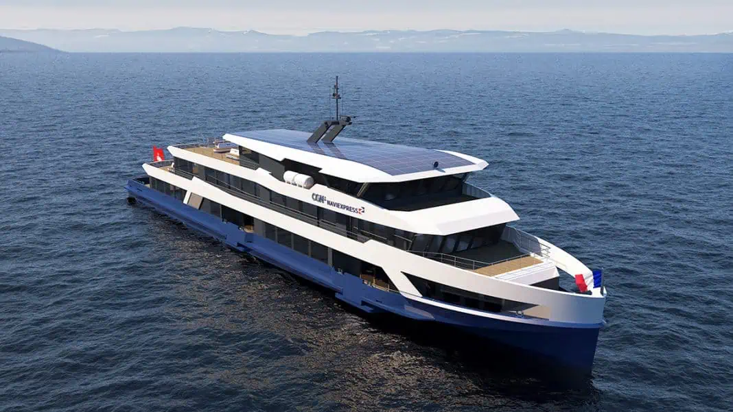 Two VLJs and four VITs power each of the new ferries. Picture: Omega Architects B.V.