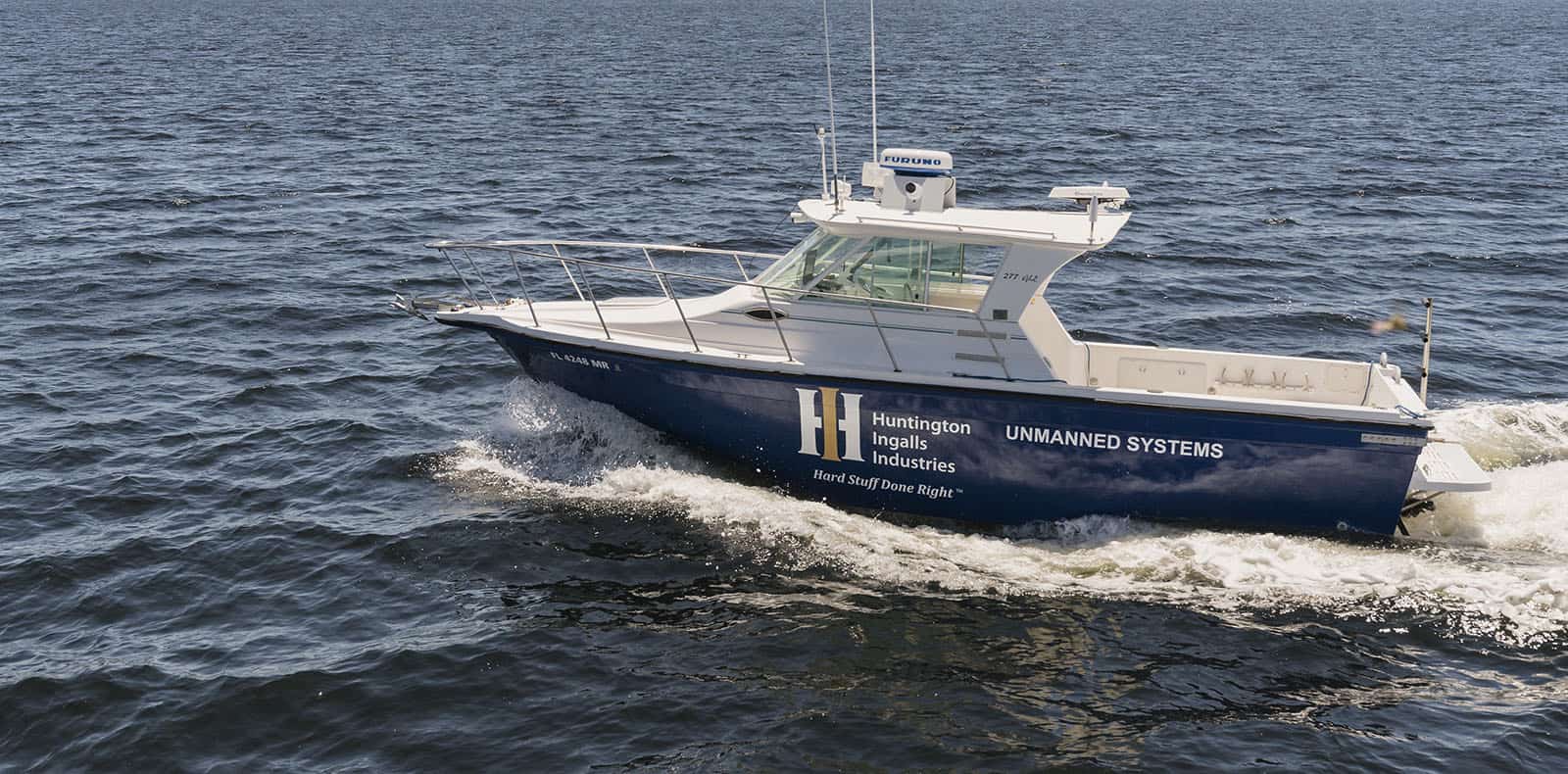Huntington Ingalls Industries Debuts Proteus Unmanned Surface Test Vessel - Workboat365.com