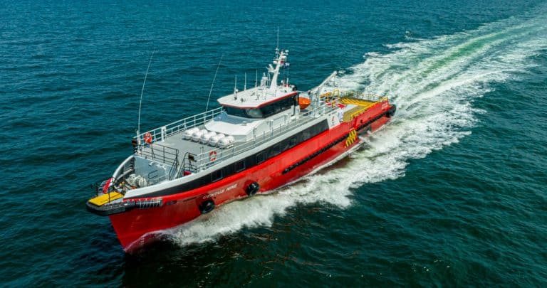 Strategic Marine delivers 9th Fast Crew Boat for Repeat Customer Centus Marine