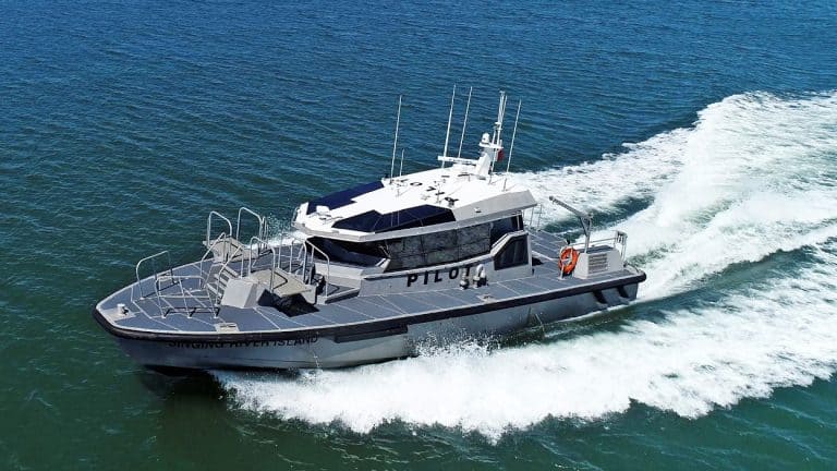 Metal Shark has delivered a next-generation 55 Defiant Pilot boat to Pascagoula Bar Pilots Association.