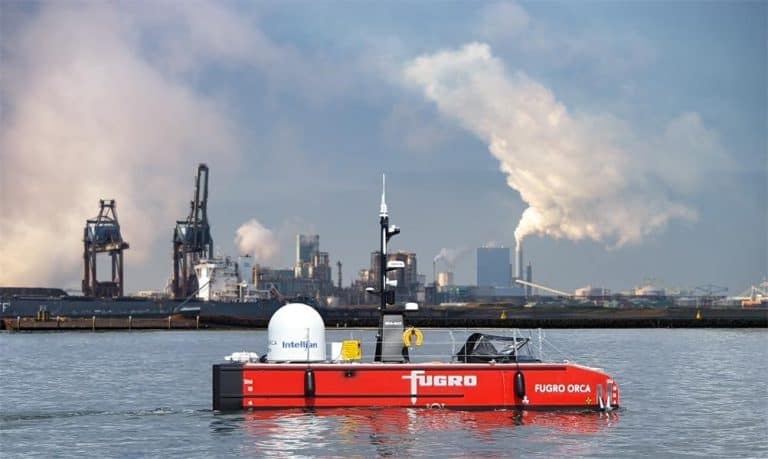 Fugro launches its new generation of uncrewed surface vessels in the Netherlands