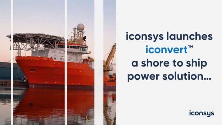 iconsys launches Shore to Ship power solution – iconvert™