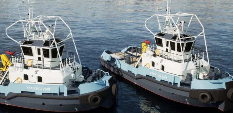 Damen Shipyards signs contract with Tidewater for the supply of two Damen Stan Tugs 2309