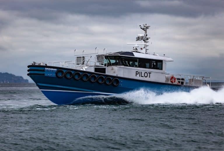 Snow & Company deliver the first of two Pilot Boats to the Savannah Pilots Association