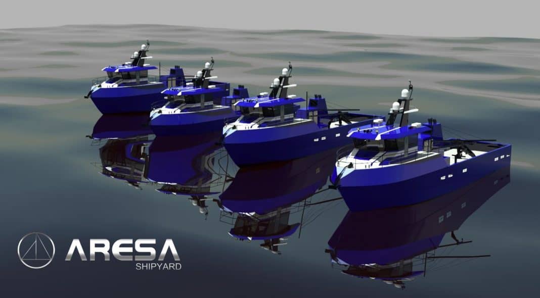 Aresa Shipyard Going Faster, Further and Greener
