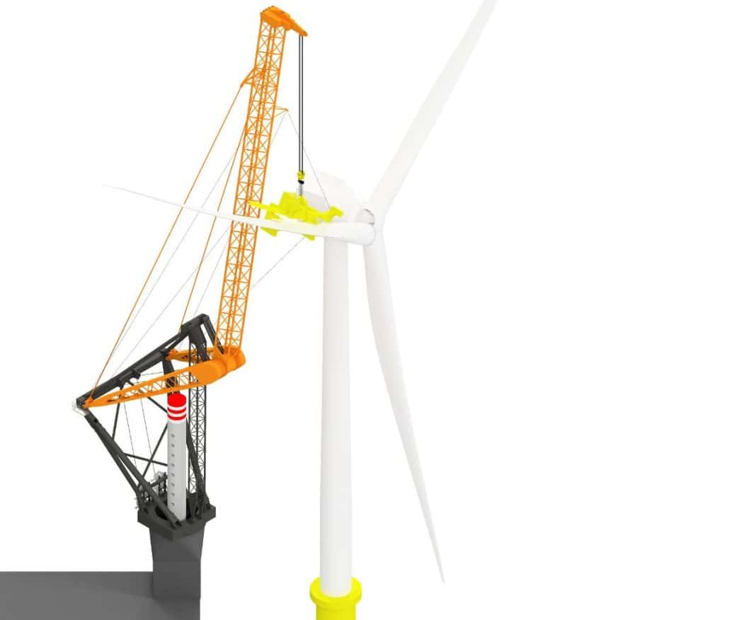 Tetrahedron to build 130 meter tall prototype crane