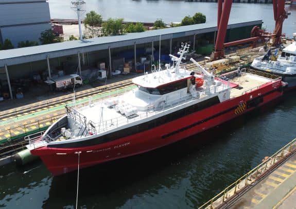 Strategic Marine Delivers 42m Fast Crew Boat For Centus Marine