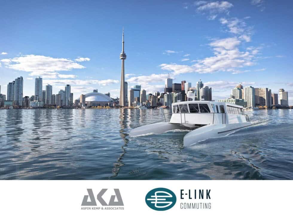 Aspin Kemp & Associates Inc. and E-Link Commuting Co. Ltd Collaborate to Accelerate Net-Zero Waterway Transportation
