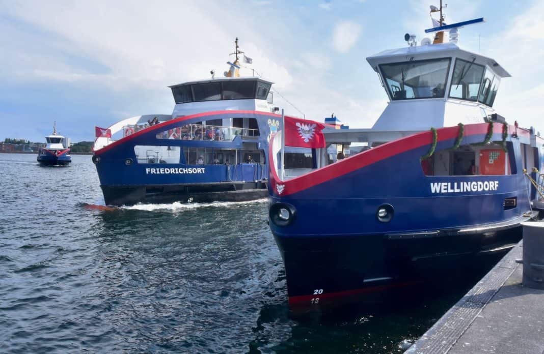 Second electric ferry for SFK Kiel christened