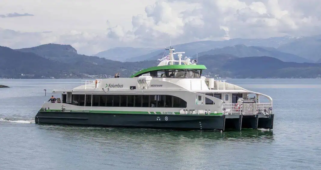 Introducing the MS Medstraum – the world's first zero-emission fast ferry