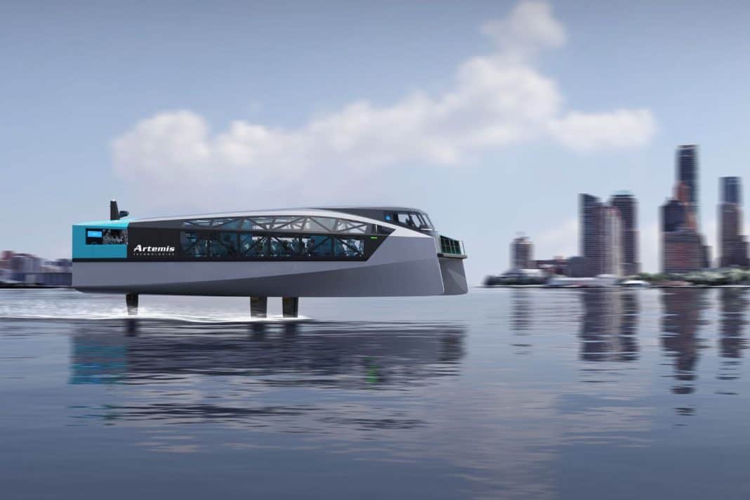 Artemis Technologies unveils world’s most advanced 100% electric passenger ferry
