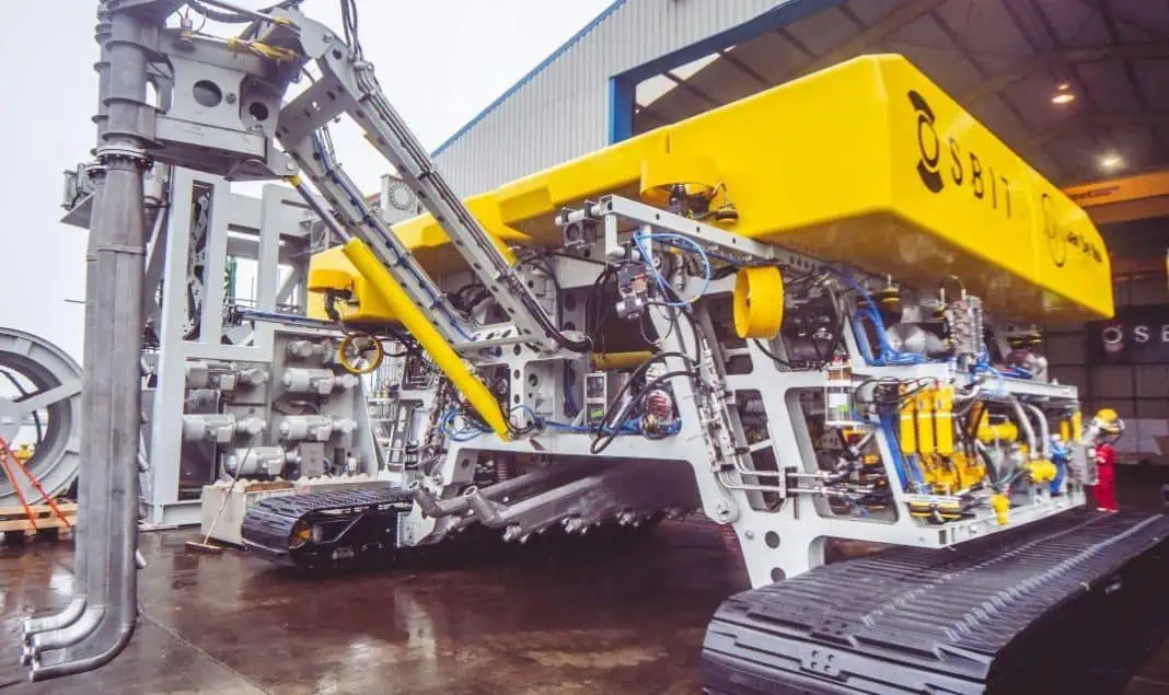 Osbit delivers Swordfish trencher to Jan De Nul