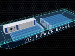 TECO 2030 launches new product concept TECO 2030 Power Barge