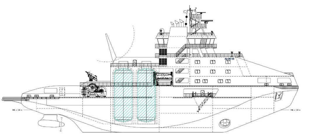 Aker Arctic's four concept designs to decarbonize icebreaking