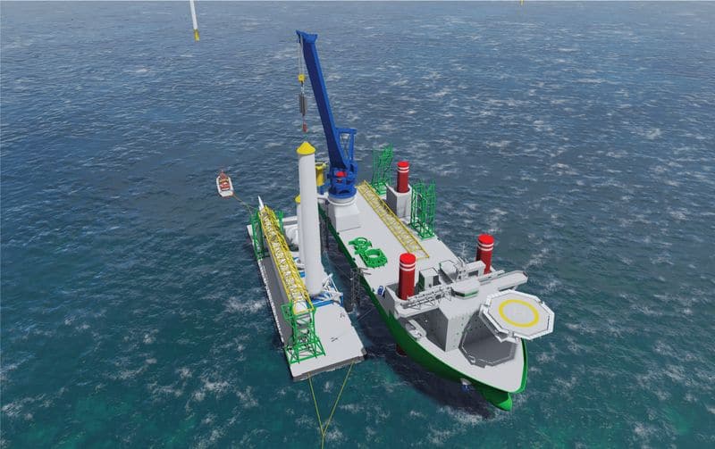 Barge Master receives 7,5 million for a more efficient installation of offshore wind farms