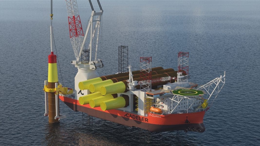 Cadeler’s F-class vessel booked until 2030