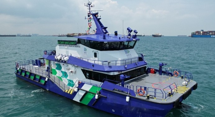 “MPA Guardian” – Singapore’s first hybrid-electric patrol boat delivered to the Maritime and Port Authority of Singapore Powered by Praxis Automation