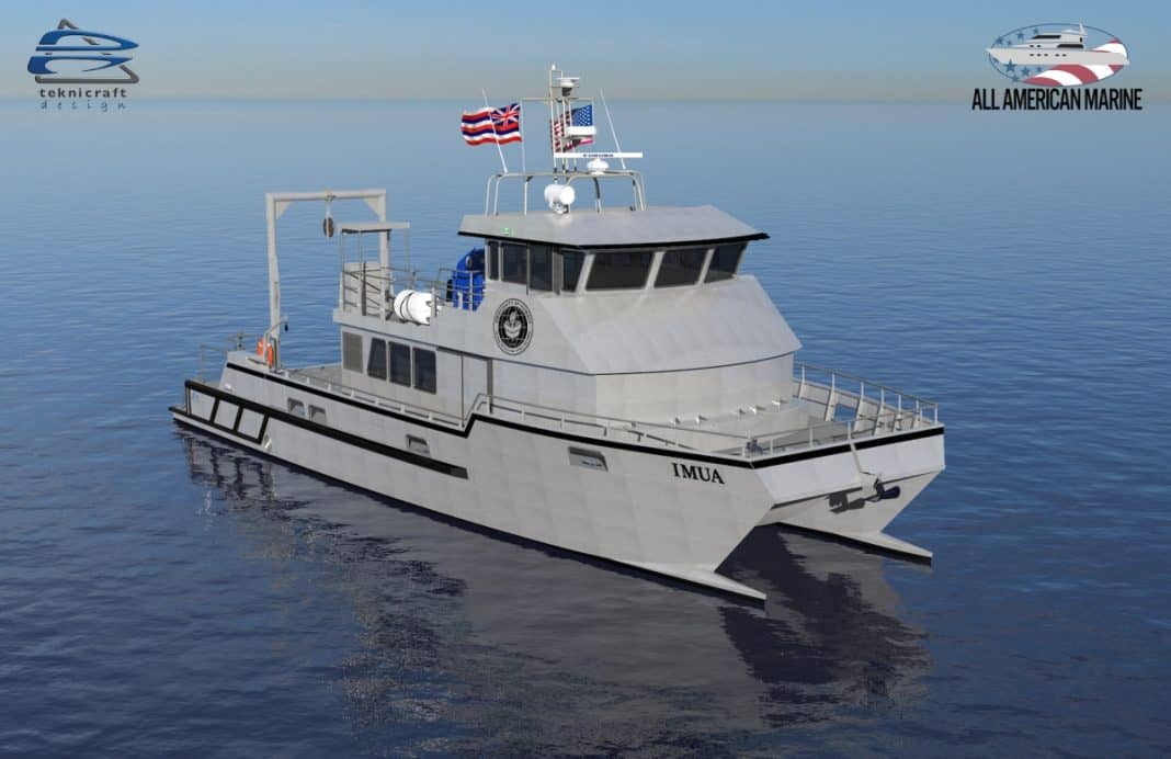 AAM is Awarded Contract for Innovative Research Vessel for the University of Hawai’i at Mānoa