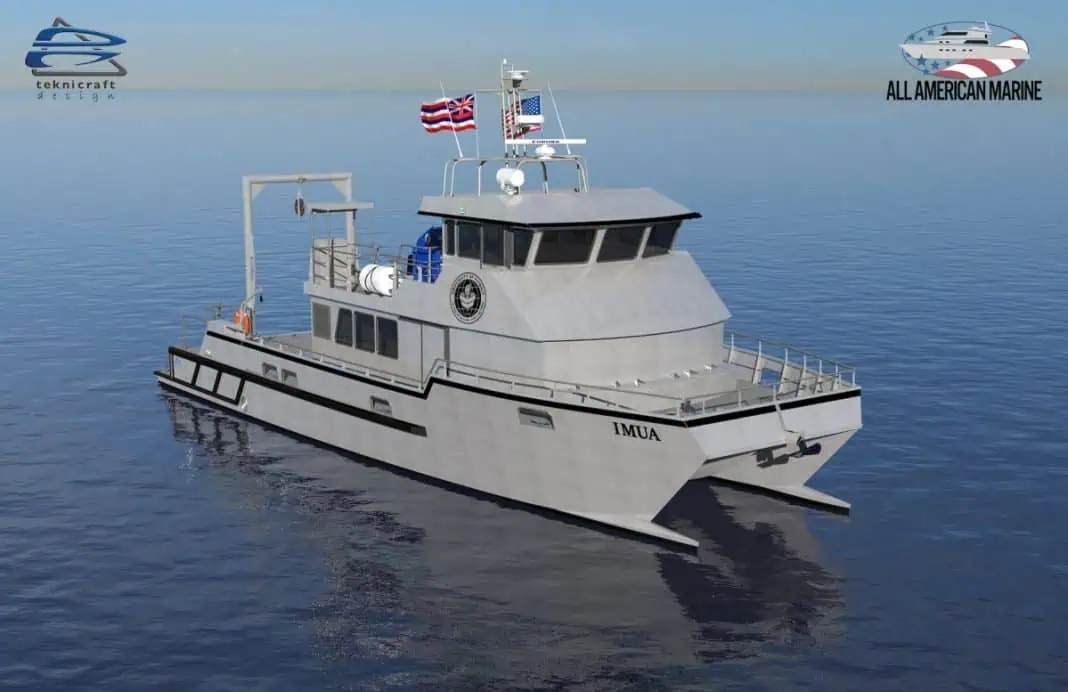 AAM is Awarded Contract for Innovative Research Vessel for the University of Hawai’i at Mānoa