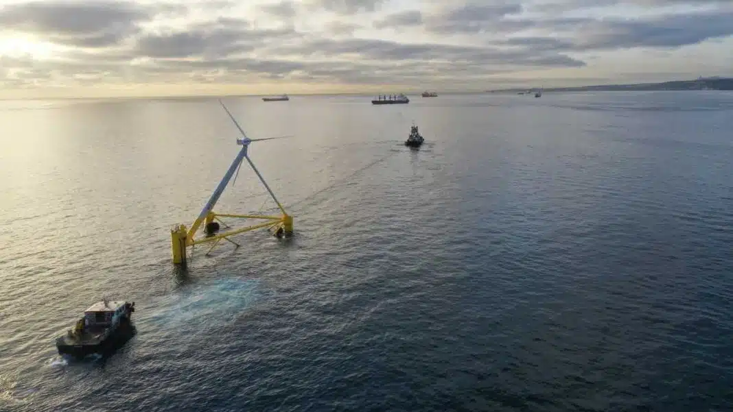 X1 Wind successfully installs floating wind platform in Spain