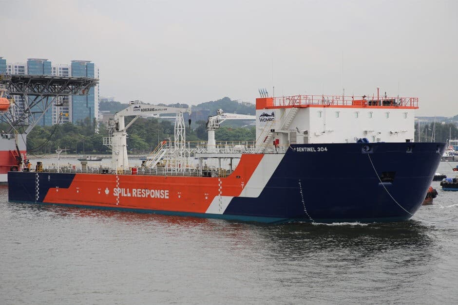 two 3,500 Tonne Oil Spill Response Barges Completed for WCMRC