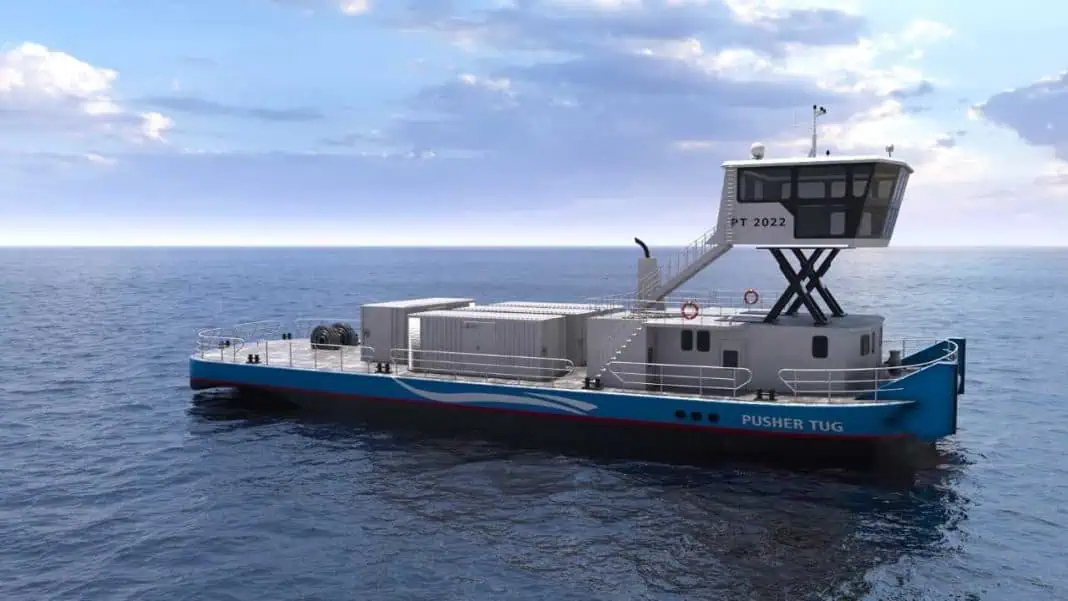 Ship designer Western Baltic to launch two new electric pusher designs at Work Boat New Orleans