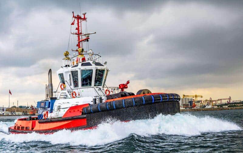Sanmar Shipyards delivers two tugs to SMS Towage