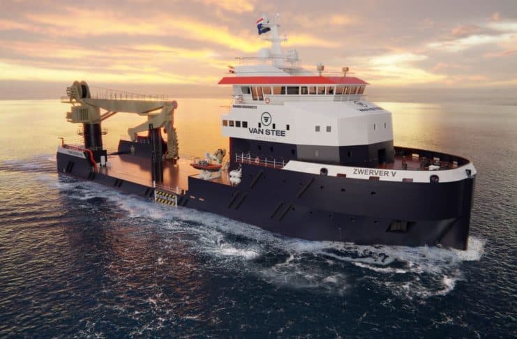 Damen Shipyards and Van Stee Offshore sign contract for delivery of the first Multibuster 8020