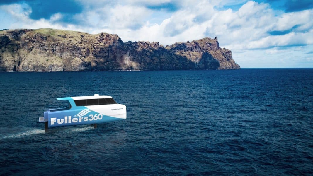 Fullers360 announces new partnership with Seachange to bring world-first premium zero-emission tourism offering to the Hauraki Gulf