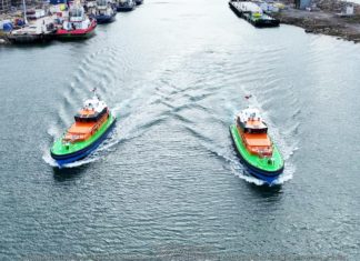 MED MARINE DELIVERED THE TWO SISTER PILOT BOATS TO MISURATA FREE ZONE