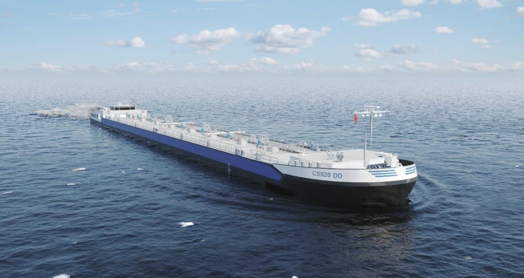 Quinto Shipping orders 'Parsifal' type inland waterway tanker from Concordia Damen