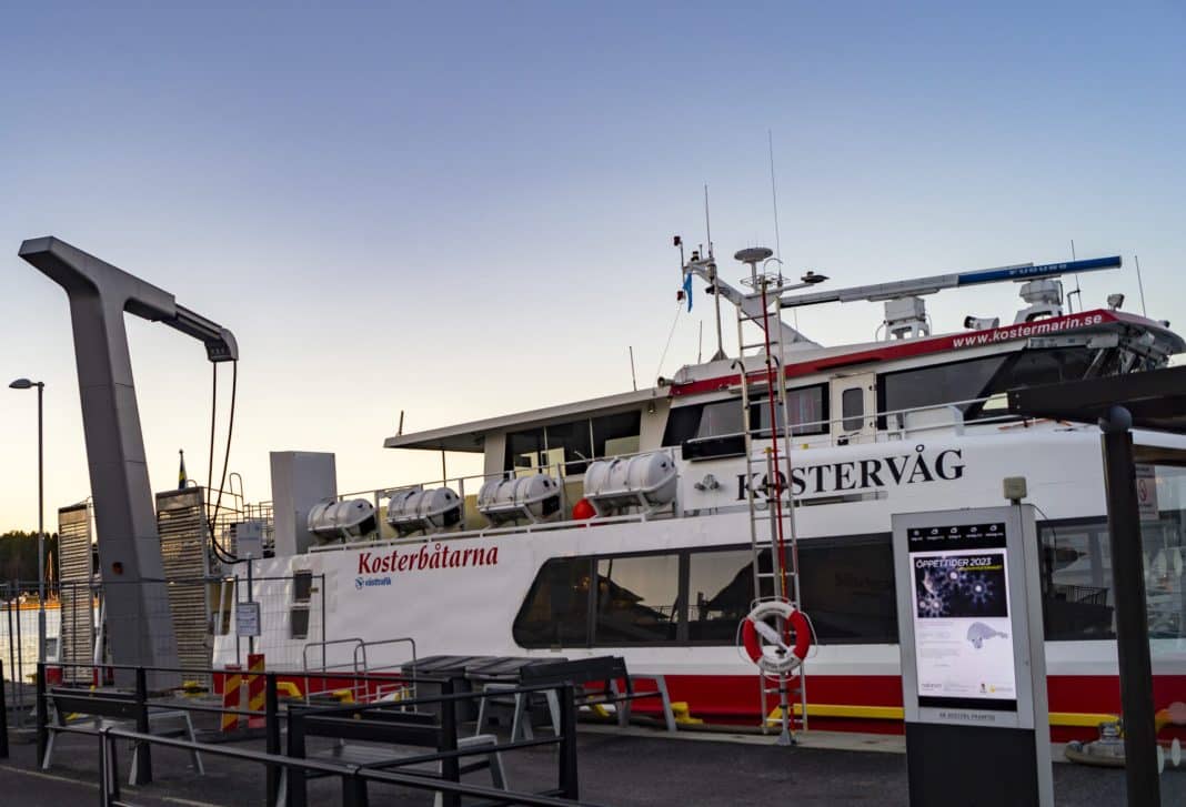 Fast charging system for high-speed vessels in Sweden