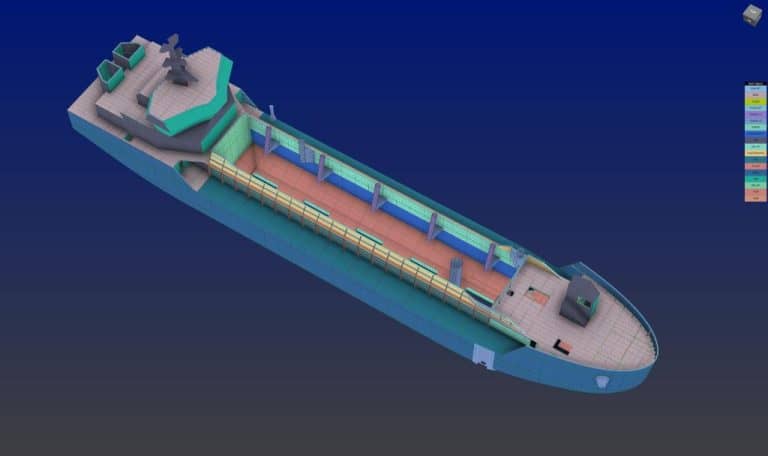 Damen, NAPA and Bureau Veritas successfully deploy 3D Classification approvals for first ship design