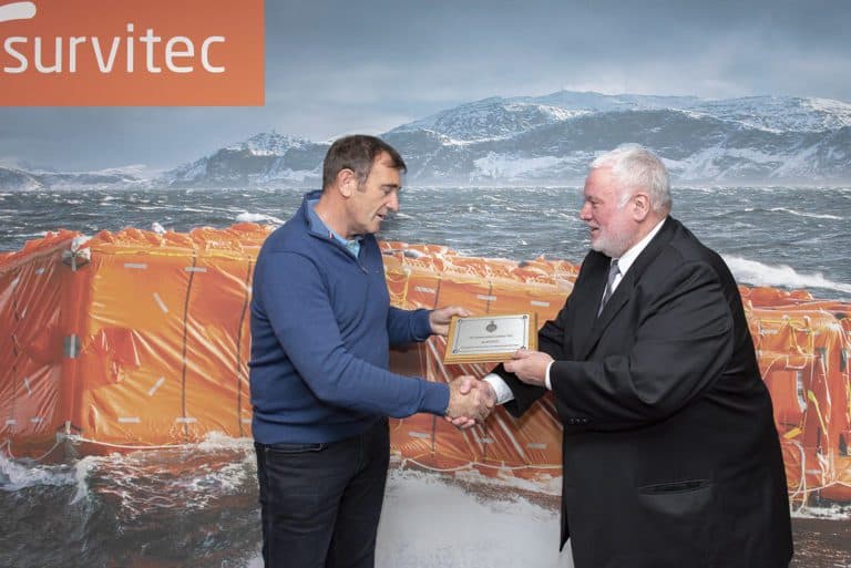 Liverpool Charity Presents Survitec with Inaugural Maritime Safety Award