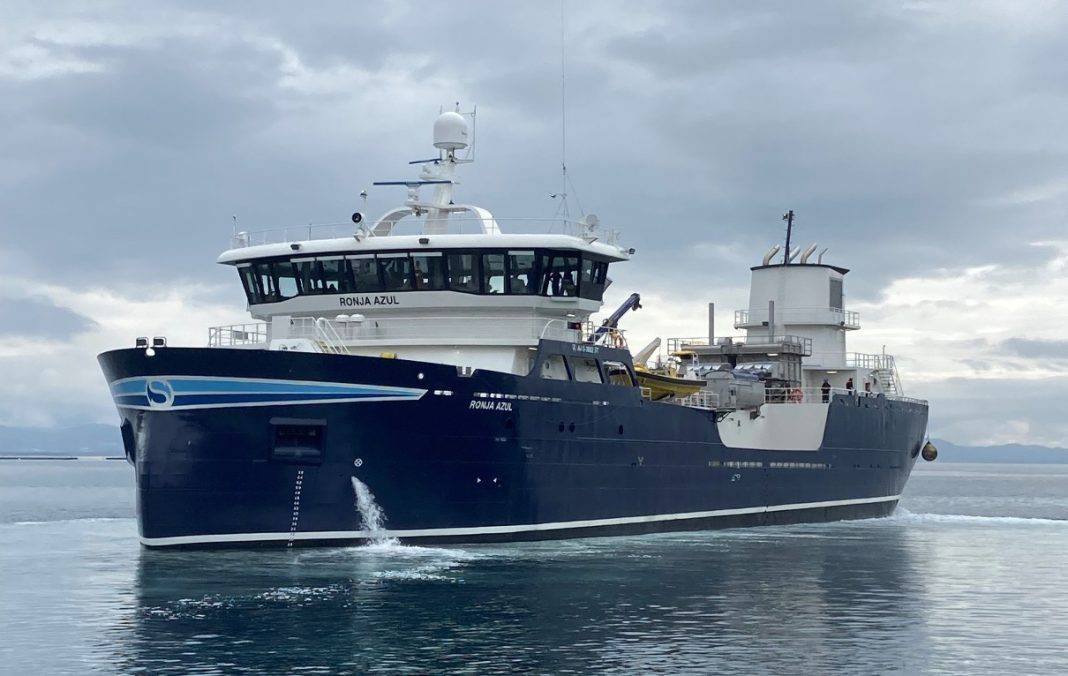 Yanmar congratulates Sølvtrans on the arrival of new vessel Ronja Azul