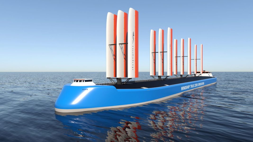 Clean Maritime Funding Secured by Windship Technology