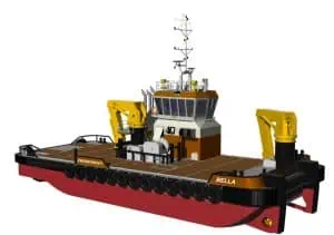 Herman Sr - Bella-newbuild 2023 - Damen Multi Cat 3313SD