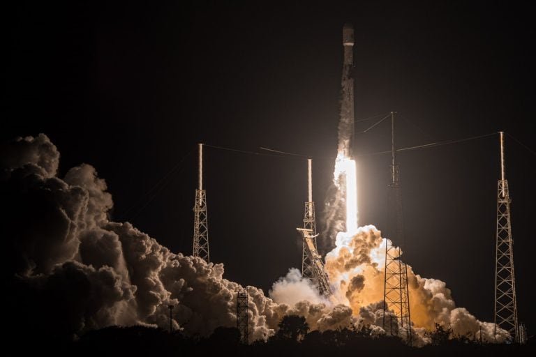 Launch of Inmarsat's latest I-6 F2 spacecraft from the Cape Canaveral Space Force Station