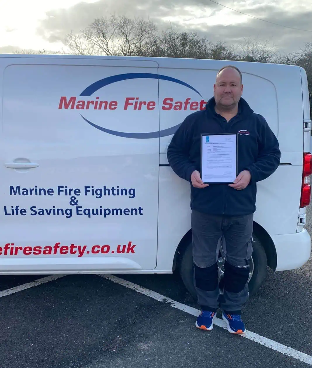 Mark Bresnahan, Managing Director at Marine Fire Safety