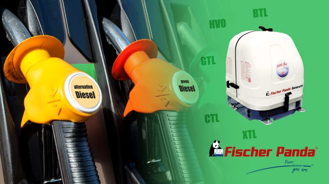 Alternative Diesel Fuel types now compatible with Fischer Panda generators