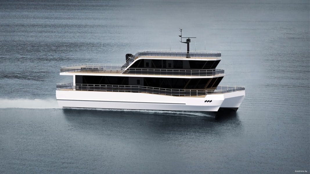 Norled and Brødrene Aa sign contract to build a new hybrid electric ferry