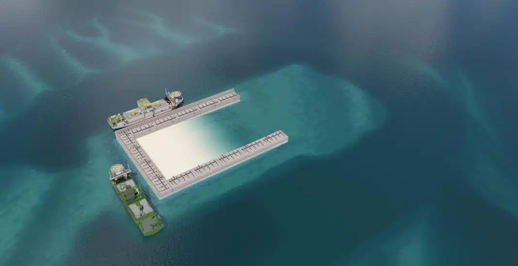 DEME and Jan De Nul joint venture is set to build the world’s first energy island for Elia