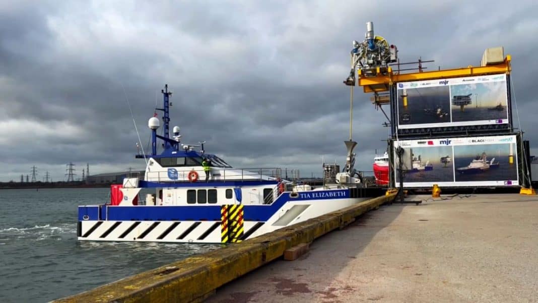 MJR Power and Automation - Worlds first 'In Air' Offshore Vessel Charging System Completes Successful Harbour Trials