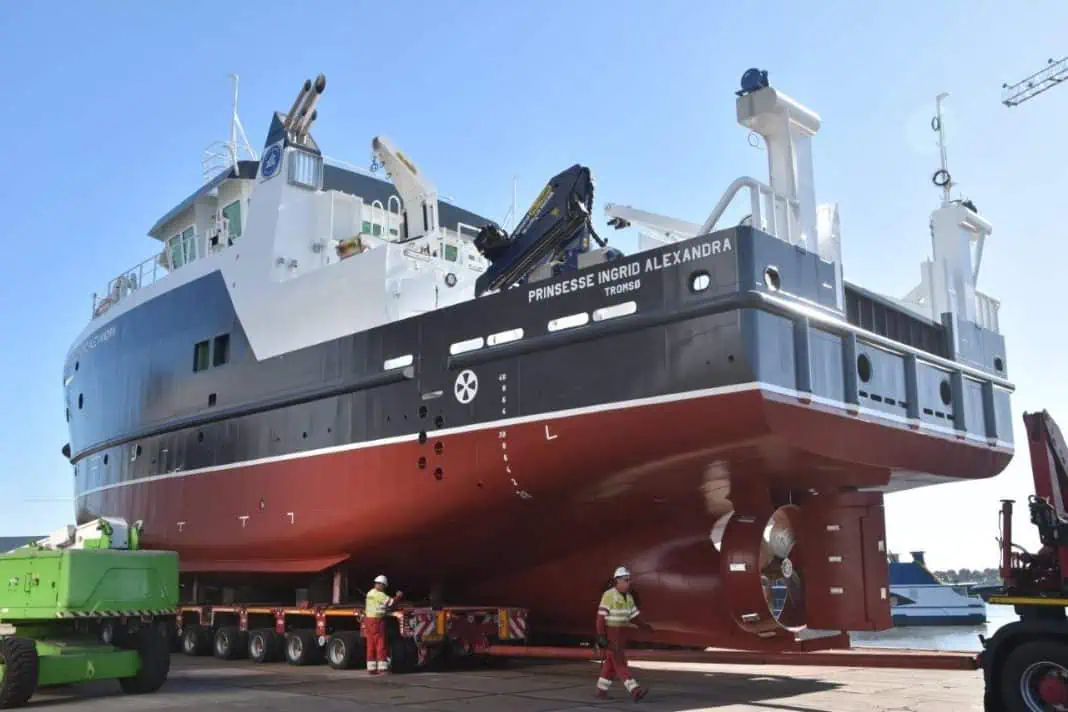 Damen Marine Components delivers rudder and steering gear for new coastal research vessel