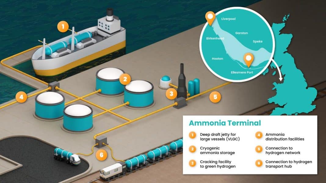 Stanlow Terminals at the heart of global hydrogen energy transition with development of open access green ammonia import terminal