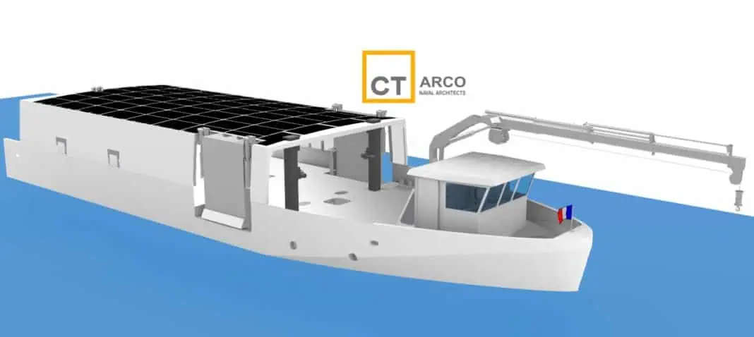 TRX Marine has been awarded by French Ecofluv for building the Battery Hybrid River Cargo Vessel