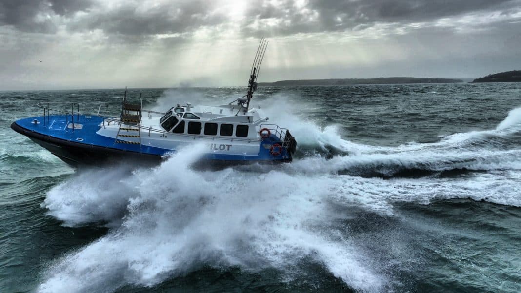 Safehaven Marine deliver the first of three Interceptor 48 Pilot Boats for Boluda, Tanger Med