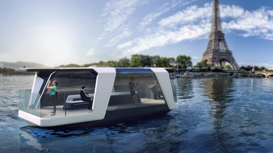 An autonomous ferry in Paris for the summer of 2024